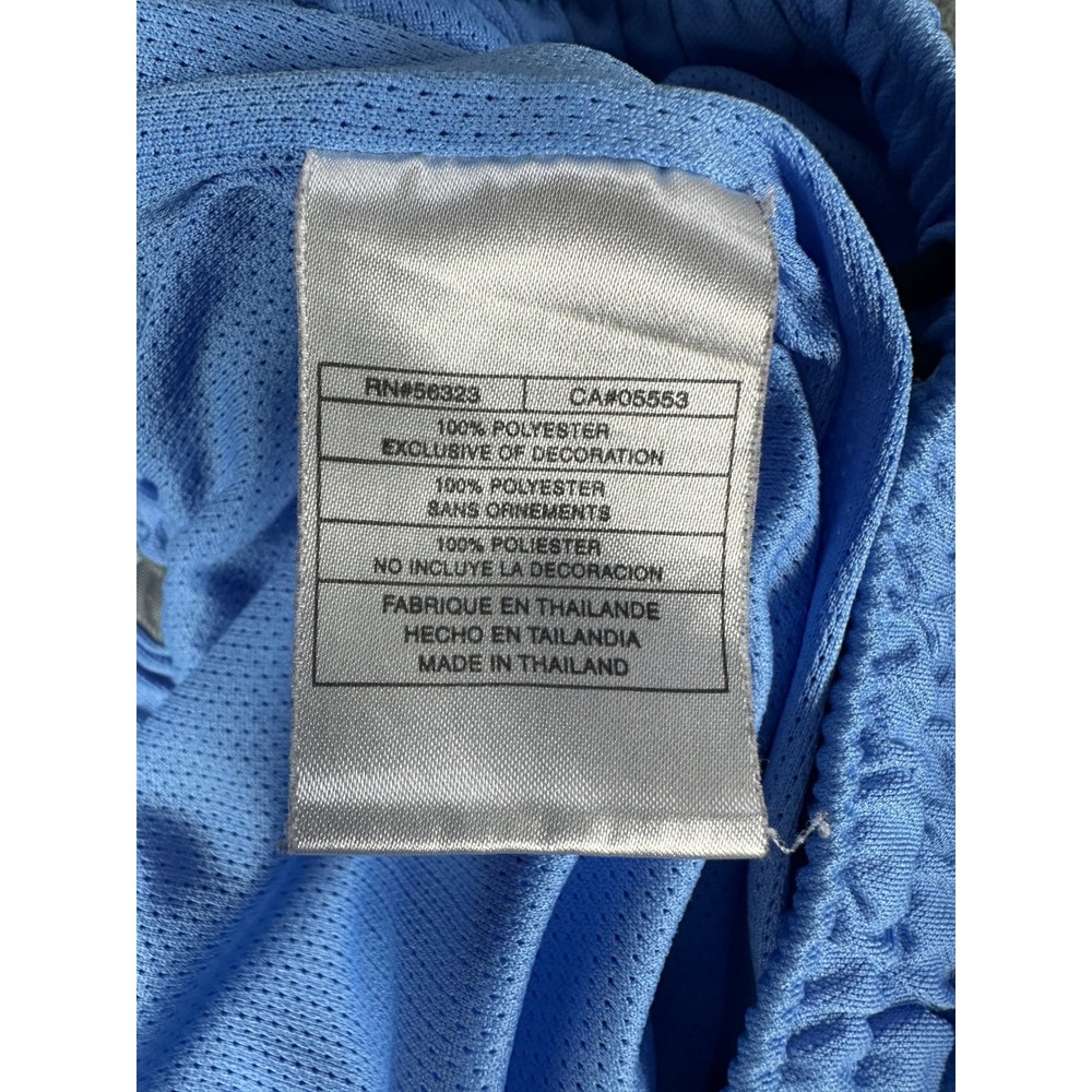 Air Jordan Shorts Mens 2XL Blue UNC Jumpman Basketball Baggy Lounge Vintage Y2K - Picture 12 of 13